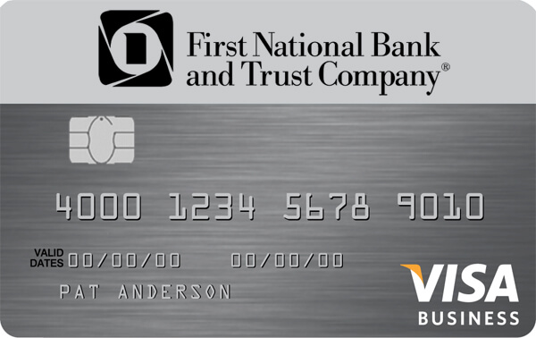 Credit Cards for Businesses First National Bank and Trust Credit Cards for Businesses First National Bank and Trust