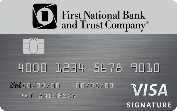 First National Visa Credit Card