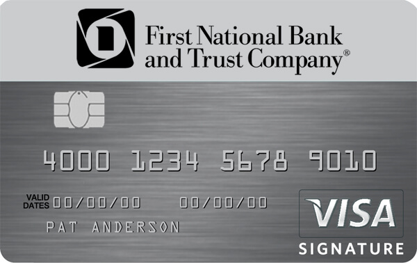 Credit Cards First National Bank And Trust