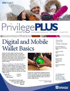Privilege Plus Newsletter cover