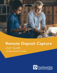 Business Remote Deposit Guide